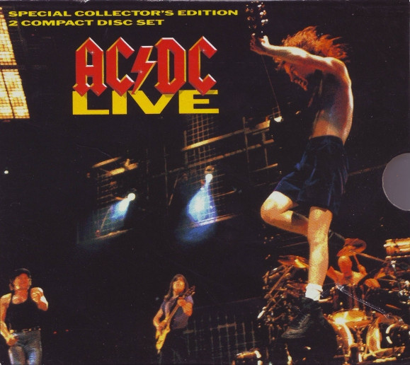AC/DC - Live (2CD) NEAR MINT!! +Slipcase & Juliste