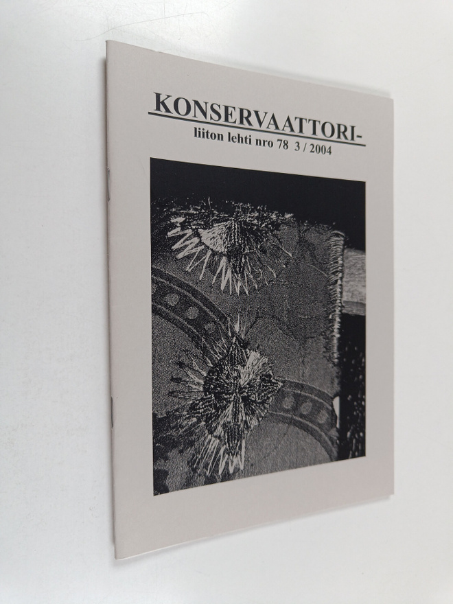 Konservaattoriliiton lehti nro 78, 3/2004