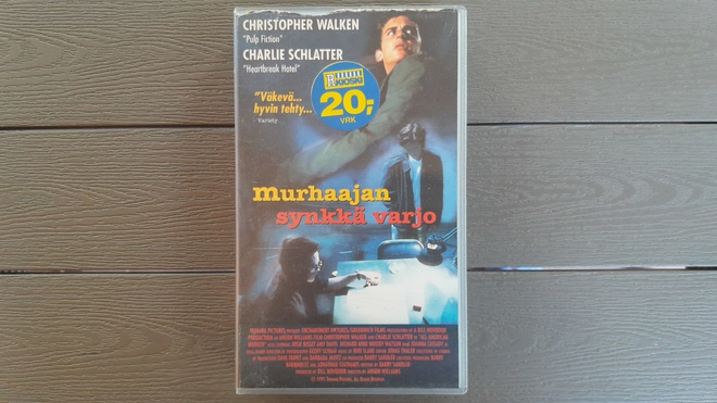 VHS: Murhaajan Synkkä Varjo (Christopher Walken 1991)