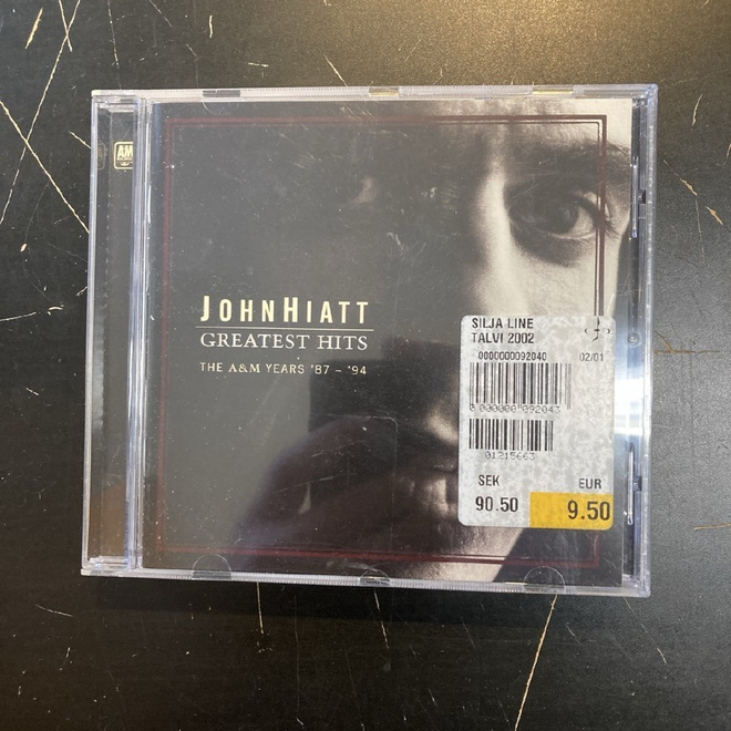 John Hiatt - Greatest Hits (The A&M Years '87-'94) CD