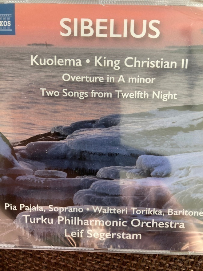 SIBELIUS: KUOLEMA - KING CHRISTIAN II - LEIF SEGERSTAM