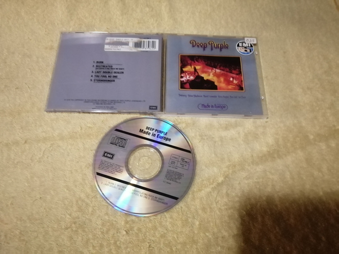 DEEP PURPLE - Made in Europe CD