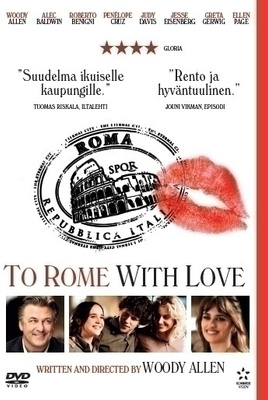 To Rome with Love DVD