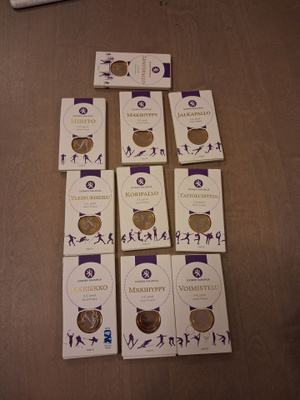 10 kpl 5 € proof