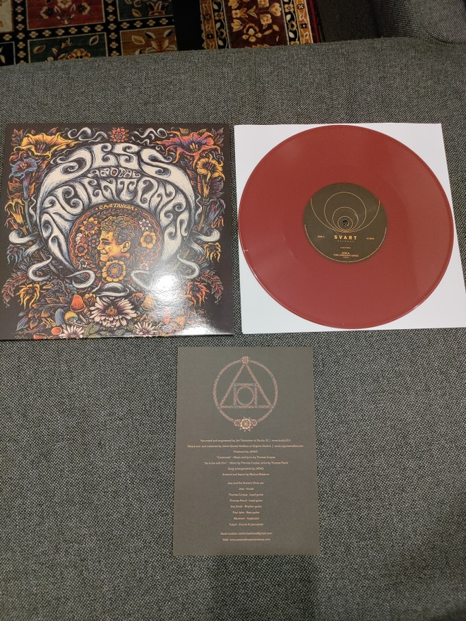 Jess and the Ancient Ones - Castaneda (Oxblood Red) 10" MLP