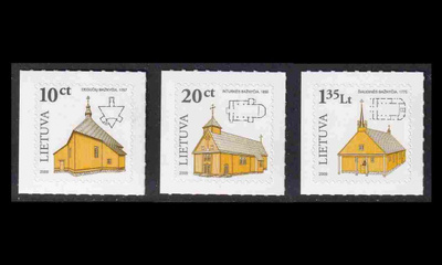 Liettua 955-8_II ** Käyttösarja puukirkkoja -09 (2008)