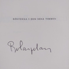 Bo Carpelan : Rösterna i den sena timmen : Roman (signeer... - pikkukuva 3