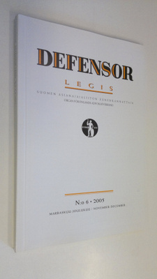 Defensor legis n:o 6/2005