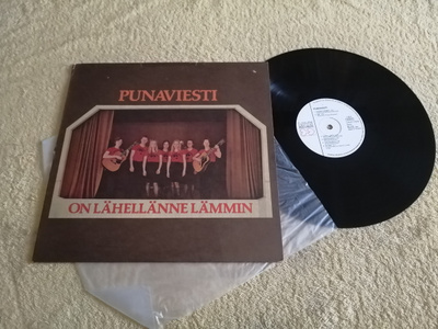 PUNAVIESTI - On lähellänne lämmin LP