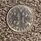 Suomi 1 Markka 1961 UNC - pikkukuva 2