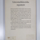 Sven (toim.) Linner : Litteratur historiska argument : st... - pikkukuva 2