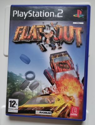 Flatout PS2 peli