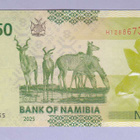 Namibia 50 Dollars v.2025 UNC P-New - pikkukuva 2