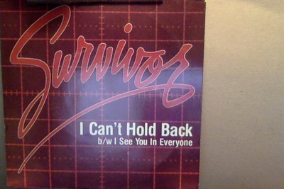 SURVIVOR :: I CAN'T HOLD BACK :: VINYYLI 7" 1984