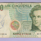 Italia 5000 Lire v.1985 P-111 - pikkukuva 1