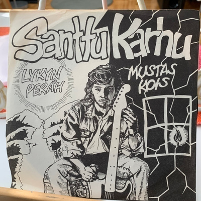 SANTTU KARHU: Lykyn peräh * Mustas kois * FIN 1989