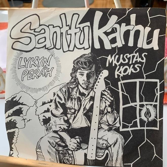 SANTTU KARHU: Lykyn peräh * Mustas kois * FIN 1989