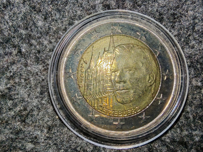 2 € Luxemburg 2007 Suurherttuan palatsi