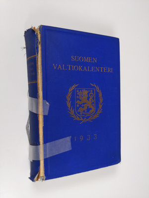 Suomen valtiokalenteri 1933