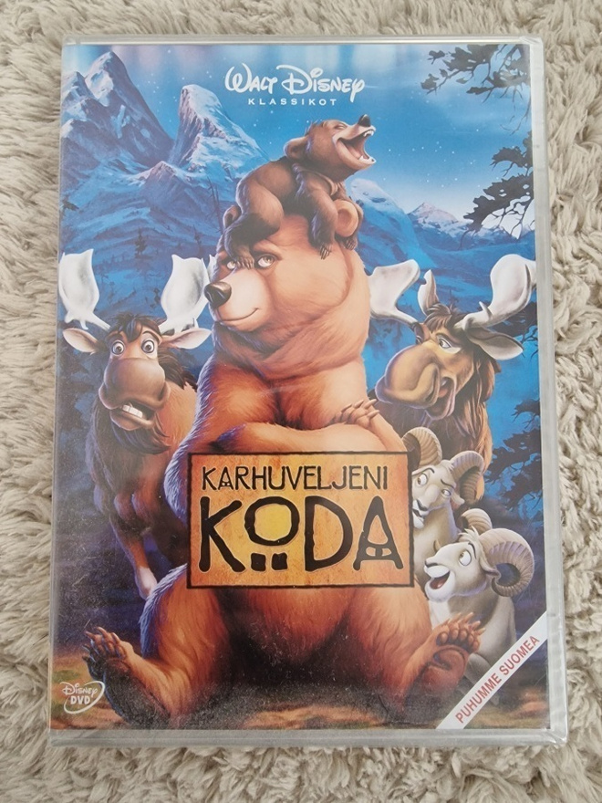 Karhuveljeni Koda dvd, Disney klassikko 43