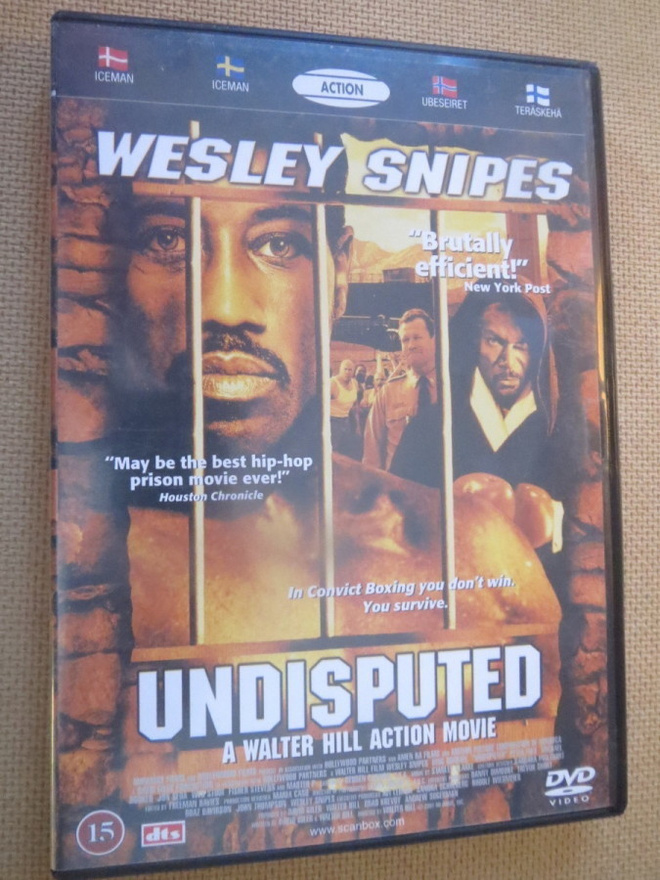 Walter Hill: Undisputed - Teräskehä DVD
