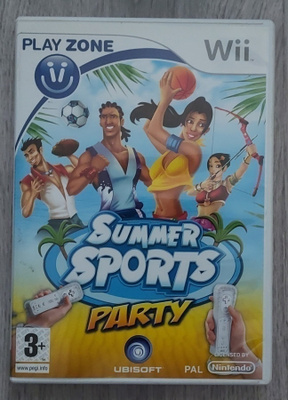 * Summer Sports Party Wii / Wii U PAL CIB Lue Kuvaus