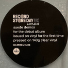 SUEDE: Suede Demos LP (Clear vinyl) - 2023 RSD - pikkukuva 2