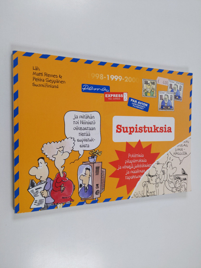 Matti Remes : Supistuksia : poliittisia pilapiirroksia ja...