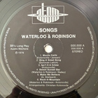 [LP] WATERLOO & ROBINSON: SONGS - pikkukuva 3