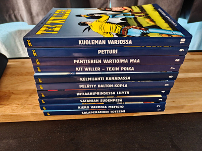 Tex Willer kirjasto 1-10