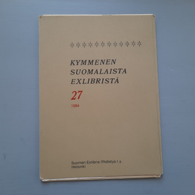 EX LIBRIS, 10 suomalaista exlibristä nro 27 1984