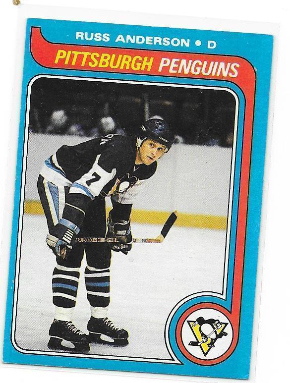 1979-80 Topps #264 Russ Anderson Pittsburgh Penguins