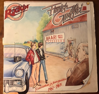 FINNISH GRAFFITI tupla lp
