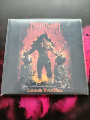 MANOWAR louder than hell 2LP