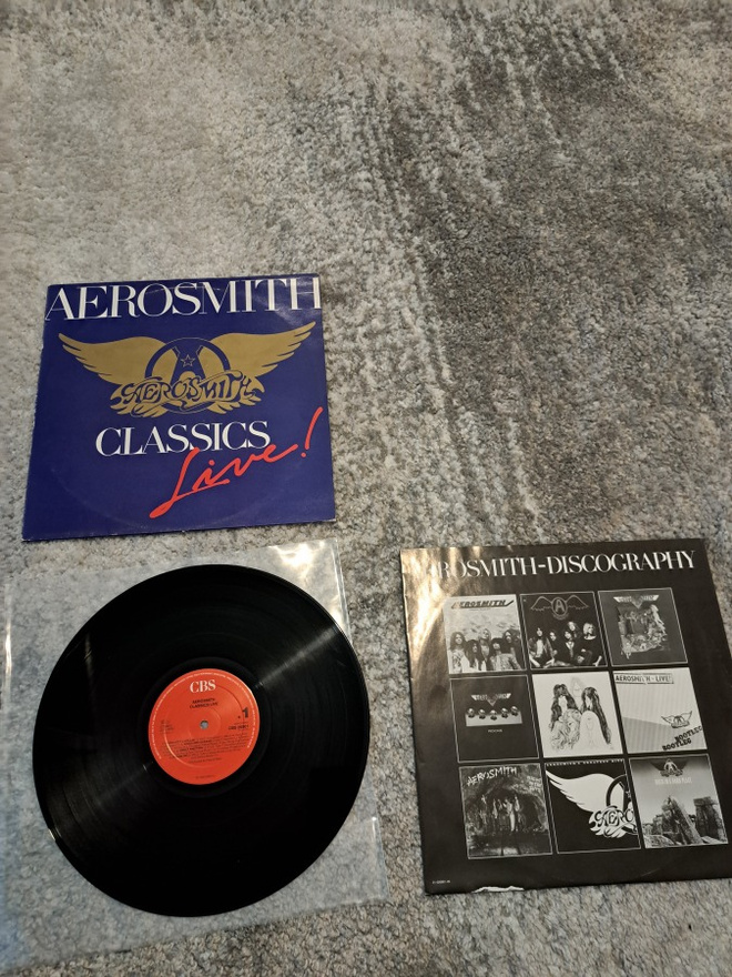 Aerosmith – Classics Live Lp