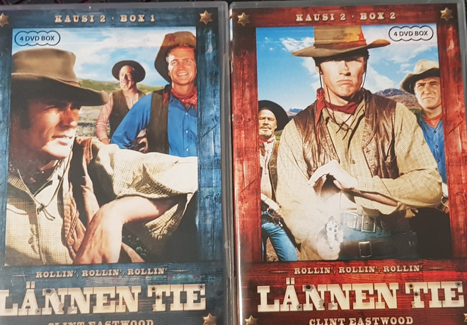 Lännen tie - Rawhide Kausi 2 -8DVD