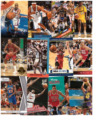 12 x NBA KORIPALLO KORTTIA (H)