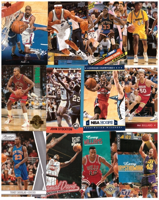 12 x NBA KORIPALLO KORTTIA (H)