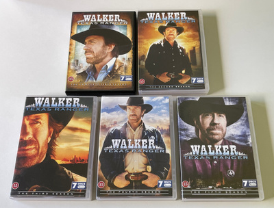 Walker Texas Ranger (kaudet 1 - 5) DVD