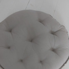 Pyöreä istuintyyny beige 38 cm - pikkukuva 2