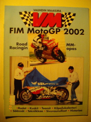 FIM MotoGP 2002 - Road Racingin MM-opas 2002 (25.10)