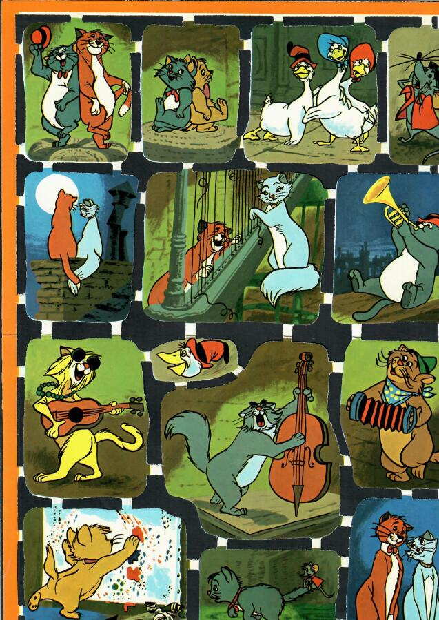 Williams - Kiiltokuva-arkki v. 1971 - Disney Aristokatit