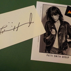 PATTI SMITH NIMMARI + B/W PROMOKUVA - pikkukuva 1