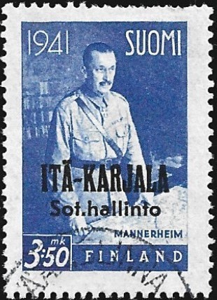 1941 I-K Mannerheim 3:50 Pyör R leimattu LaPe 20 II  VIKAA
