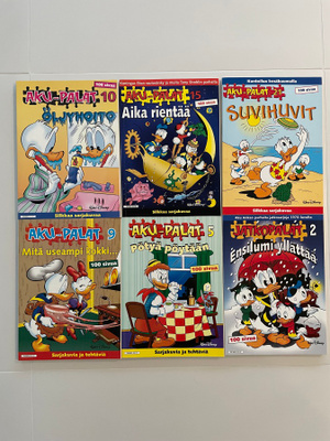 Disney Aku-Palat sarjakuva x 6