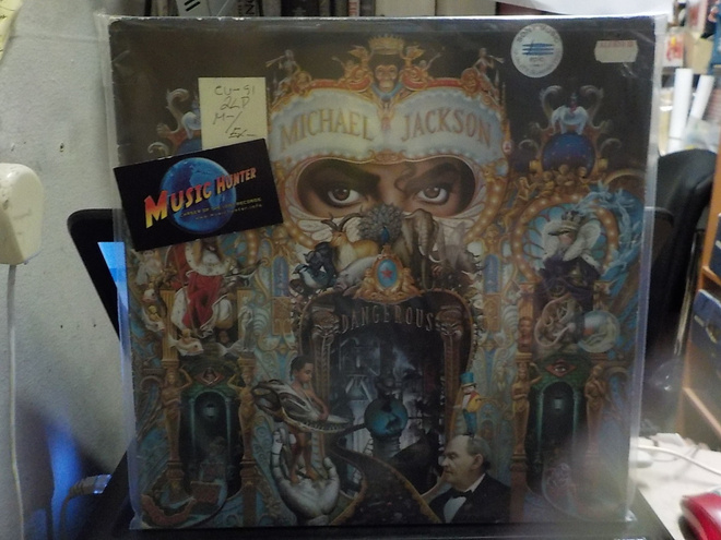 MICHAEL JACKSON - DANGEROUS EU -91 M-/EX- 2LP