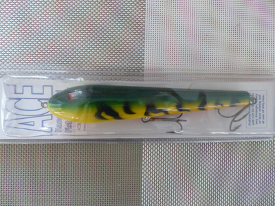 ACE SORCY 20cm, 100g Slow Sinking Väri: Fire Tiger