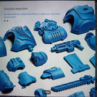 WARHAMMER Space Marine koottava figuuri (UUSI) - pikkukuva 2