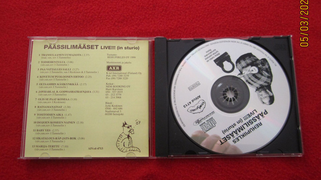 Rehupiikles Päässilmääset  Live!!! (in sturio) CD