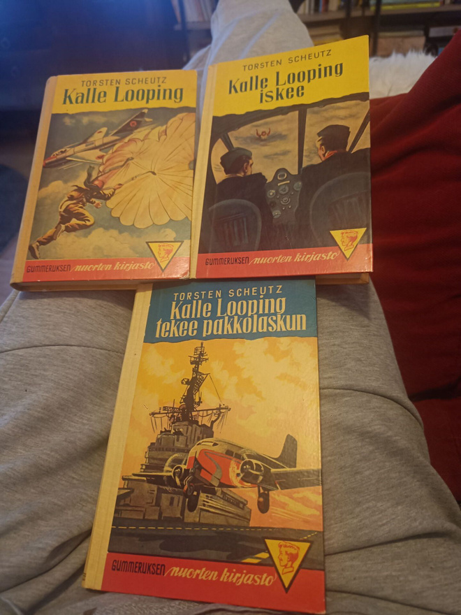 Kalle Looping kirjat 50 - luku 3 kpl